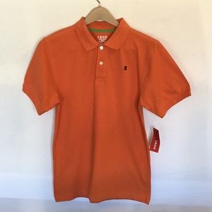 Bright Orange-Izod Short Sleeve Polo